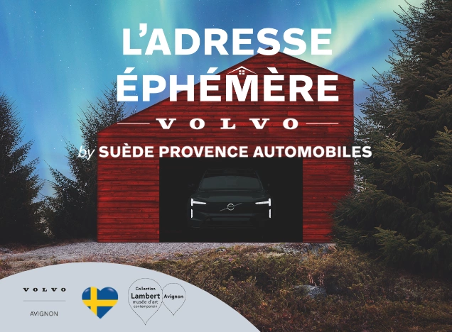 L'adresse éphémère Volvo Avignon x Collection Lambert