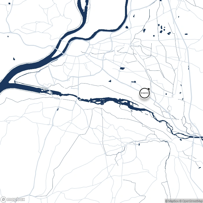 Carte illustrative montrant la situation de la concession d'Avignon